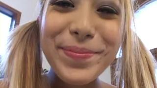 Barley Legal Student with Braces Sucks a Big White Dick and Swallowed Cum 2