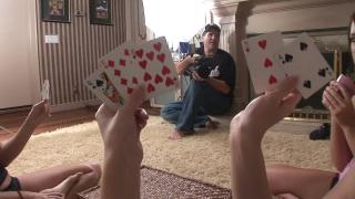 Bored Sluts Play Strip Card Games 3