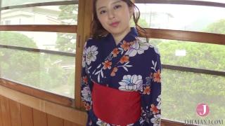 [bfaa_007] Horny Japanese GF in Kimono Shows off her Gorgeous Ass as she Feels herself 1