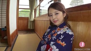 [bfaa_007] Horny Japanese GF in Kimono Shows off her Gorgeous Ass as she Feels herself 2