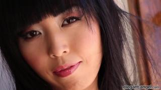 Elegant Angel: Sexy Asian Wearing Pearls Marica Hase Takes a Big Cock in her Butt 1