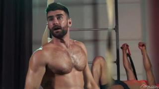 Alam Wernik Hung up & Manhandled on Sex Swing 4