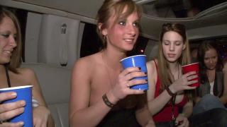 5 Hot Party Girls Flashing and Sucking Tits 6