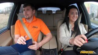 Fake Driving School - Brunette Zuzu Sweet Gets Fucked from her Car Driver Teacher 3