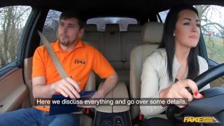 Fake Driving School - Brunette Zuzu Sweet Gets Fucked from her Car Driver Teacher 8
