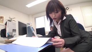 Japanese Babe Gets Horny at Work and goes in the Bathroom to Play with her Pussy 3