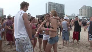 Raunchy Hotties have Fun at the Beach Party 10