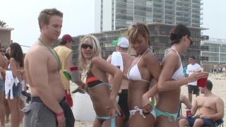 Raunchy Hotties have Fun at the Beach Party 11