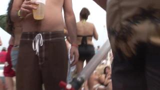 Raunchy Hotties have Fun at the Beach Party 3