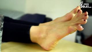 Smelly Socks and Wrinkled Soles POV Teasing (pov Foot Worship, Worn Socks, Sweaty Feet, Bare Feet) 4