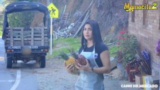 CarneDelMercado - Devora Robles Latina Colombiana Gets her Oiled Muff Pounded - MAMACITAZ 2