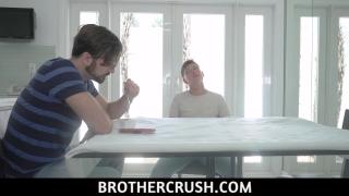 Naughty Boy Lukas Stone Rides Stepbrother's Big Dick on Kitchen Counter 2