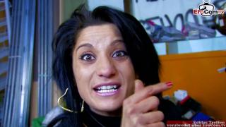 Spanish Latina Slut with Dark Hair Picked up in a Cafe and Fucked Wildly in a Warehouse 5