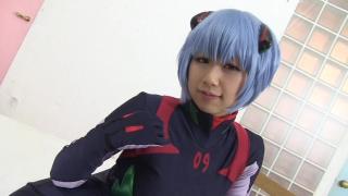 EVANGELION Ayanami Rei COSPLAY JAV Rena Mihana 1