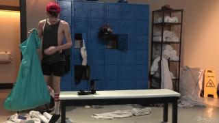 Coach Fucks Perverted Towel Boy in Locker Room - FalconStudios 2