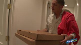 Pizza Delivery Guy Fucks Hard Married Blonde Wife while Husband is away 1