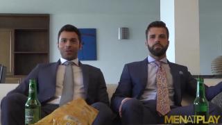 MENATPLAY Latin in Suit Hector De Silva Anal Fucks Colleague 2