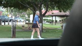 Black Guy Picks up a Naughty Schoolgirl on the way Home 1