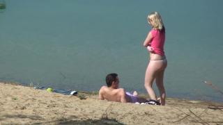 A Real Couple goes to Fuck at the Lake! 1