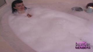 Bubble Bath Hot Wax and Tit Play on some Big Juggs 9