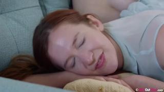 Naughty Redhead Darcy Gets her Anus Licked and Fucked by Busty Hairy Lesbian Venus 8