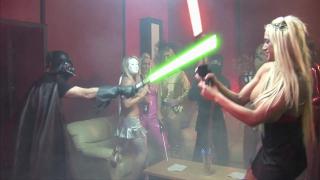 Dart Vader and Jedi having Orgy with Busty Young Women with Tight Holes 1