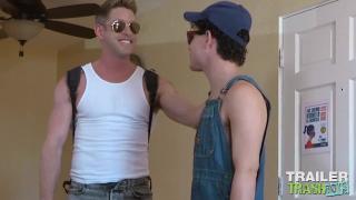 TRAILERTRASHBOYS  dylan Hayes Creampies Johnny Ford 1