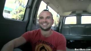 BAITBUS - Str8 B@it Ethan Ayers Tricked into having Gay Sex with Rod Daily 3