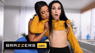 Brazzers - Luna Star Hides her Earpods in her Pussy & Gabriella Paltrova has to go looking for them 1