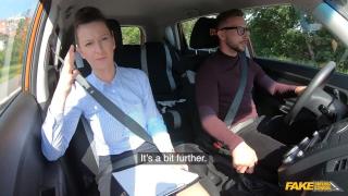 Fake Driving School - MILF Instructor Emylia Argan has her Pussy Licked by her Student Jason X 4