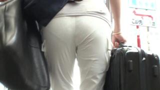 I got Excited about the Woman's Ass with Transparent Underwear, and when I followed her ... Part 1 2