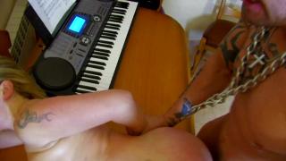 PAWG Cheating Wife Gets Hard Fucked by her Piano Instructor 11