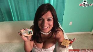 Sexy American Latina with Natural Tits Gets a Creampie in Private Amateur Porn 1