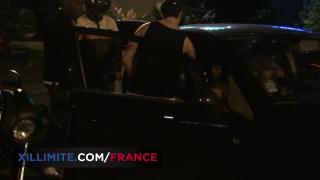 Gang Bang on a Parking with Ebony Woman 8