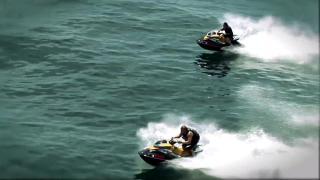 Petite Blonde Teen Gets Screwed in a Rubber Boat 2