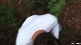 BigStr - Young Dude Drowns him Sorrow by having Sex out with a Stranger in Forest 8