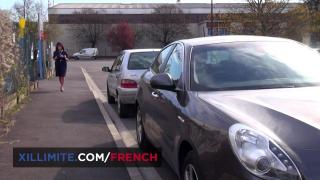French Meter Maid Gets Fucked by 2 Guys in a Warehouse 2