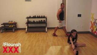 Yoga Instructor Gets Picked up by Big Dick Hunk Chad White and Zaria Nova 2