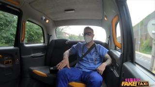 Female Fake Taxi - Busty Cabby Billie Star thanks a Doctor for his Service with her Body 5