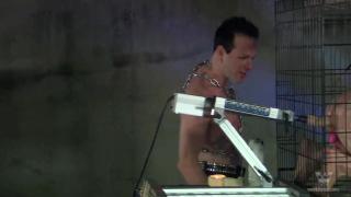 Sicilia Ricci & Master Eric BDSM Triple Sex Machine Fuck 6