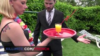 Outdoor Anal Sex with Sexy Waiter 2