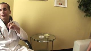 The Beautiful Blonde knows how to get Respect from a Doctor's Eager Cock 4