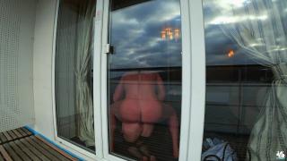 True Amateurs - Stunning Mia Loves getting Fucked on the Window while looking at the View outside 6
