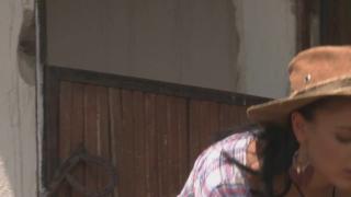 Honey Loves Anal Sex in a Barn 1