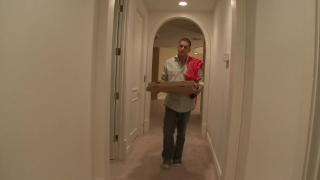 Insatiable Blonde Gets Fucked by the Delivery Guy 1