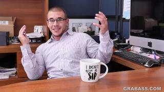 GRAB ASS - Lance Hart’s Big Birthday Surprise at the Office 4