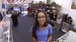 XXX PAWN - Desperate Latin Nurse Joanna James Trades her Big Ass for Cash Money 2