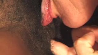 Pregnant Ebony Gets her Hairy Pussy Drilled by Older White Man 3