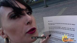 PublicSexDate - PETITE BRUNETTE SLUT LOU NESBIT PUBLIC BJ AND HOTEL SEX ON FIRST DATE 2