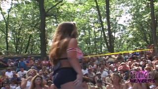 Raunchy Housewife Bikini Contest at a Nudist Resort #1 12